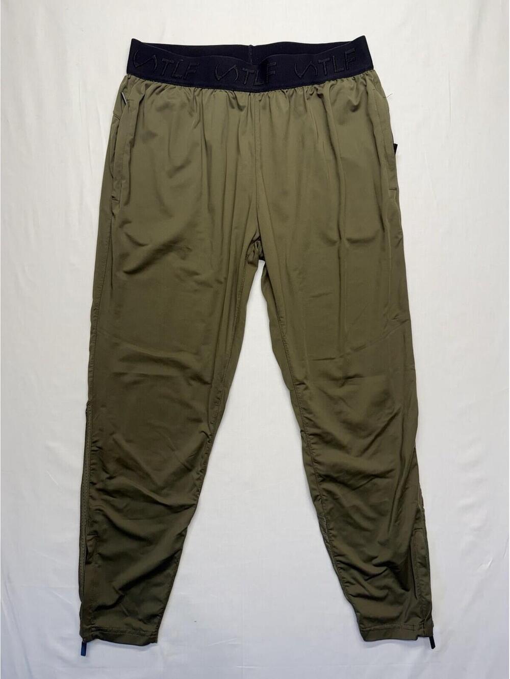 TLF Apparel Jogger Sweatpants Mid-Rise Running Fitness Women Medium Zip-ankle